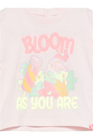 pink cotton t-shirt BILLIEBLUSH KIDS | U2177644L